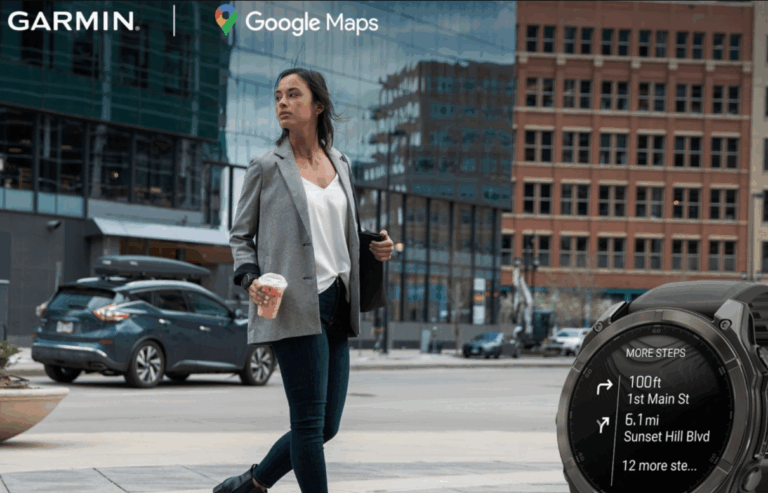 Android Kullanan Garmin Sahiplerine Müjde: Google Maps Artık Saatinizde