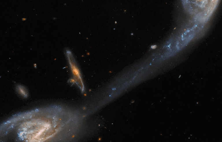 Galaksiler Arası Gaz Yolu: MeerKAT Teleskobu Dev Bir Kozmik Yapıyı Ortaya Çıkardı