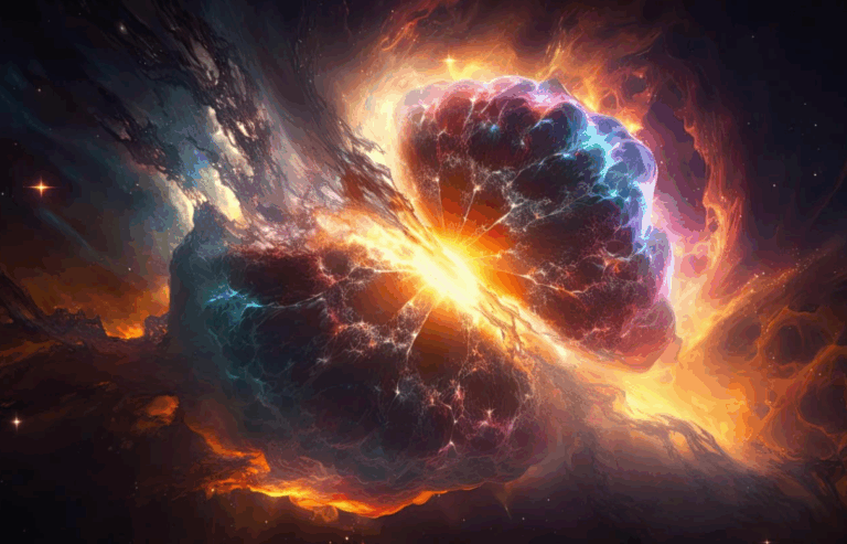 750 Milyon Işıkyılı Uzakta Kozmik Şok: Süpernova Yeniden Alevlendi