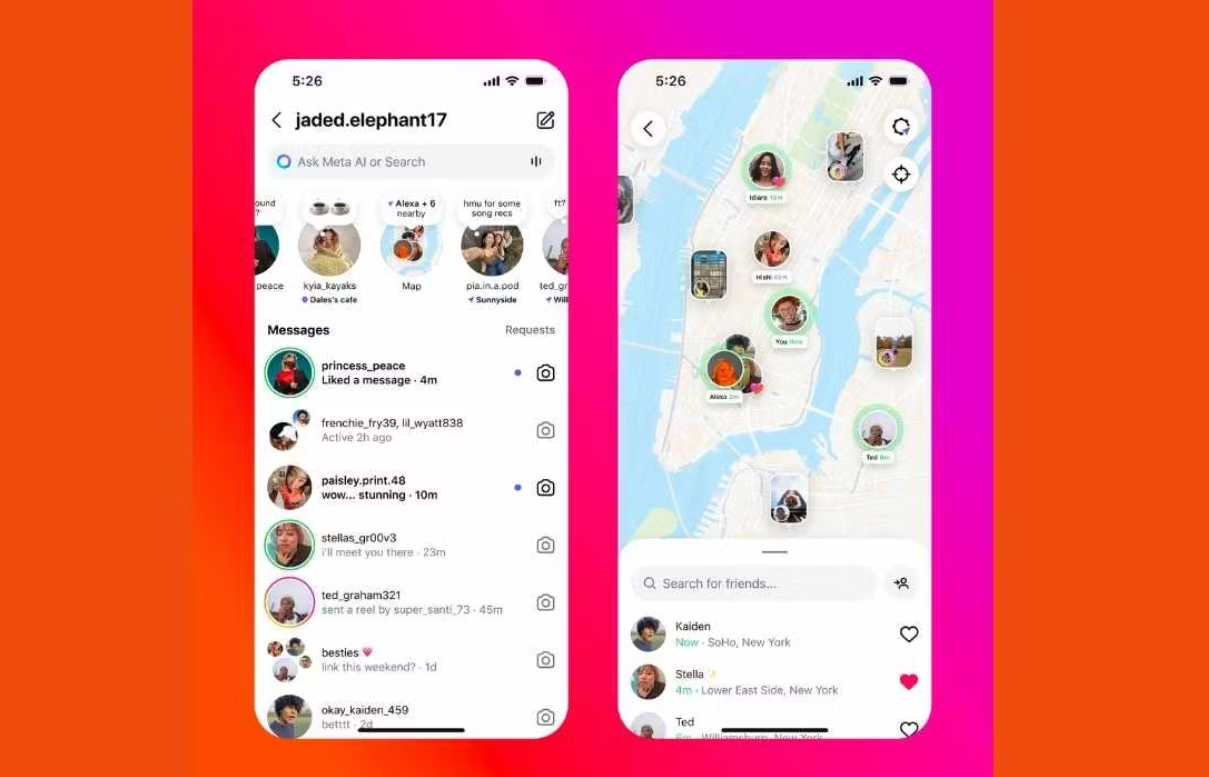 Instagram’da Yeni Harita Özelliği: Ekran Görüntüsüyle Konum Paylaşımı Tartışma Yarattı