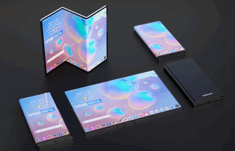 Samsung’un İlk Üç Katlı Telefonu Geliyor