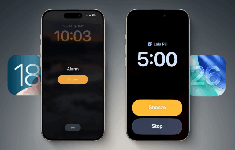 iOS 26.1 ile Alarmı Kapatmak Zorlaştı: Uykuya Devam Etmek Artık Daha Zor