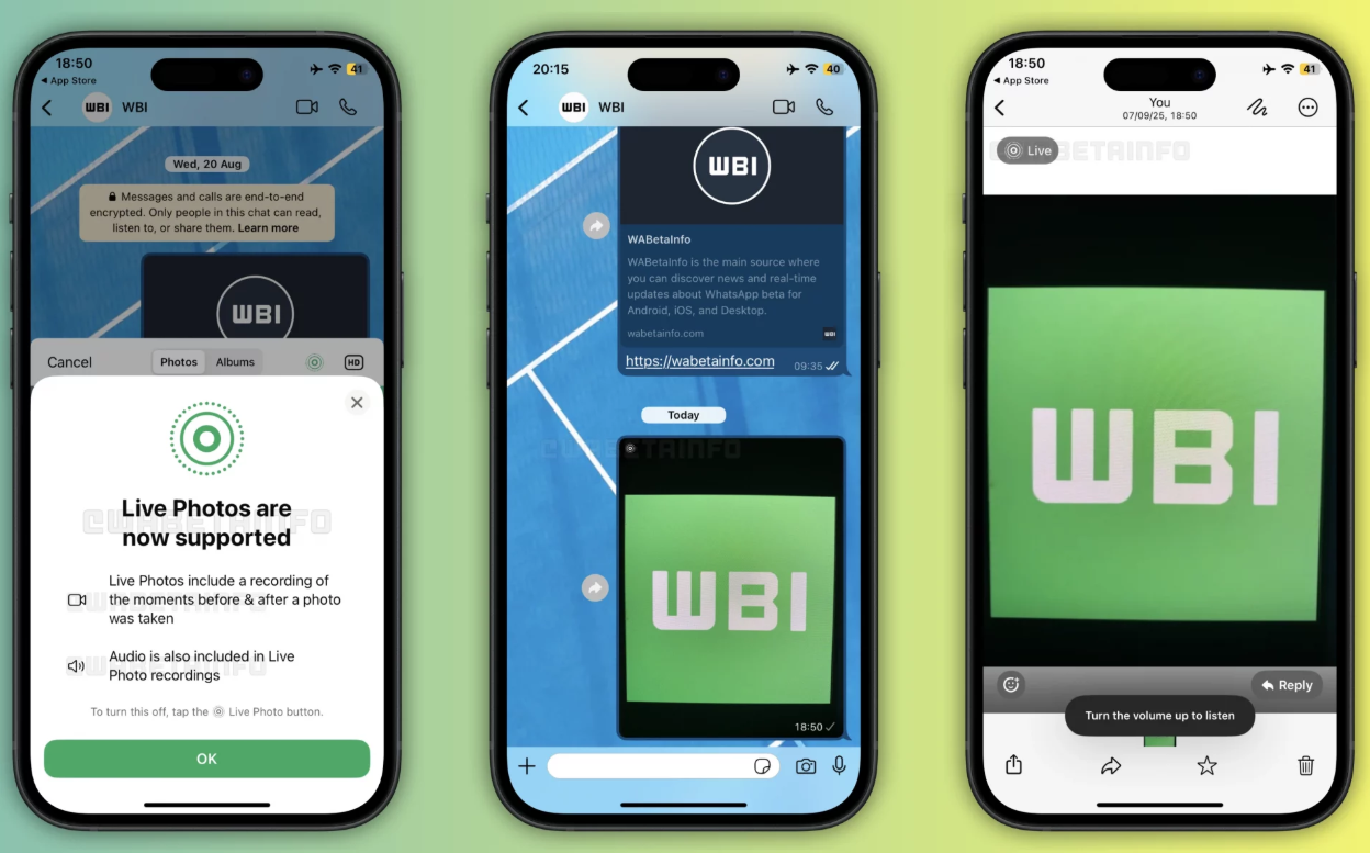WhatsApp'ta Yeni Dönem: Artık Fotoğraflar Hareketli!