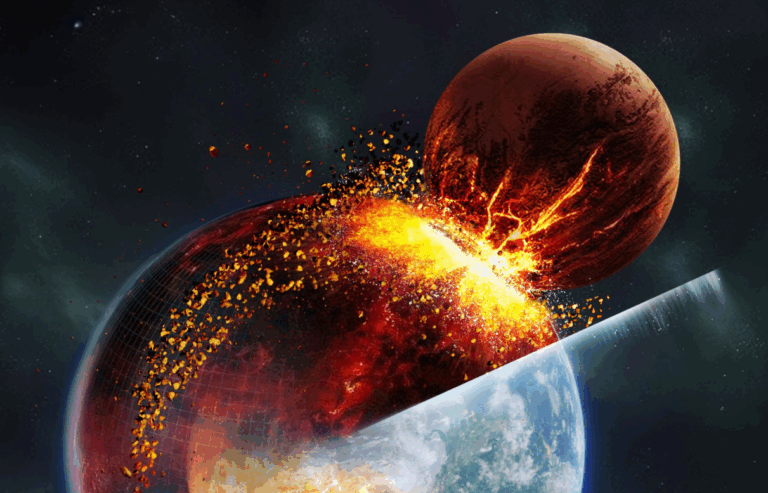 Dünya ve Ay’ın Doğumunu Sağlayan Çarpışmanın Gizemi: Theia Nereden Geldi?