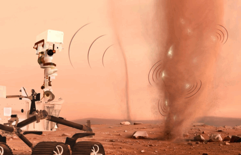 NASA’dan Tarihi Keşif: Mars Atmosferinde Şimşek Sesi Kaydedildi