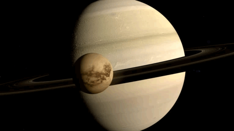 Satürn’ün Dev Uydusunda Şok Keşif: Yeraltında Okyanus Yok, Buz Cepleri Var