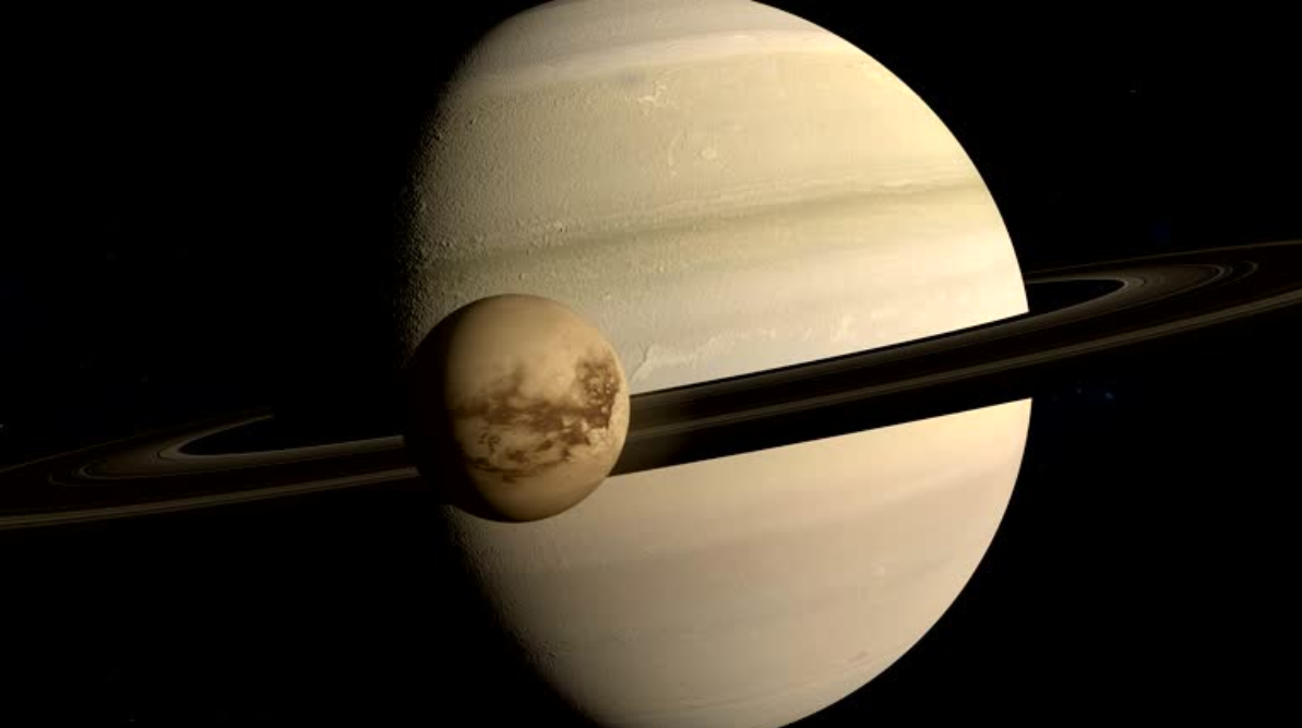 Satürn’ün Dev Uydusunda Şok Keşif: Yeraltında Okyanus Yok, Buz Cepleri Var