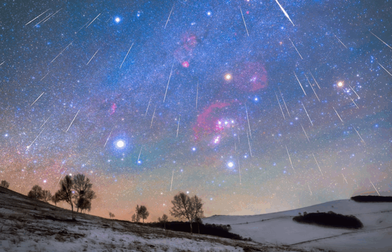 Yılın En Görkemli Gökyüzü Şöleni: Geminid Meteor Yağmuru