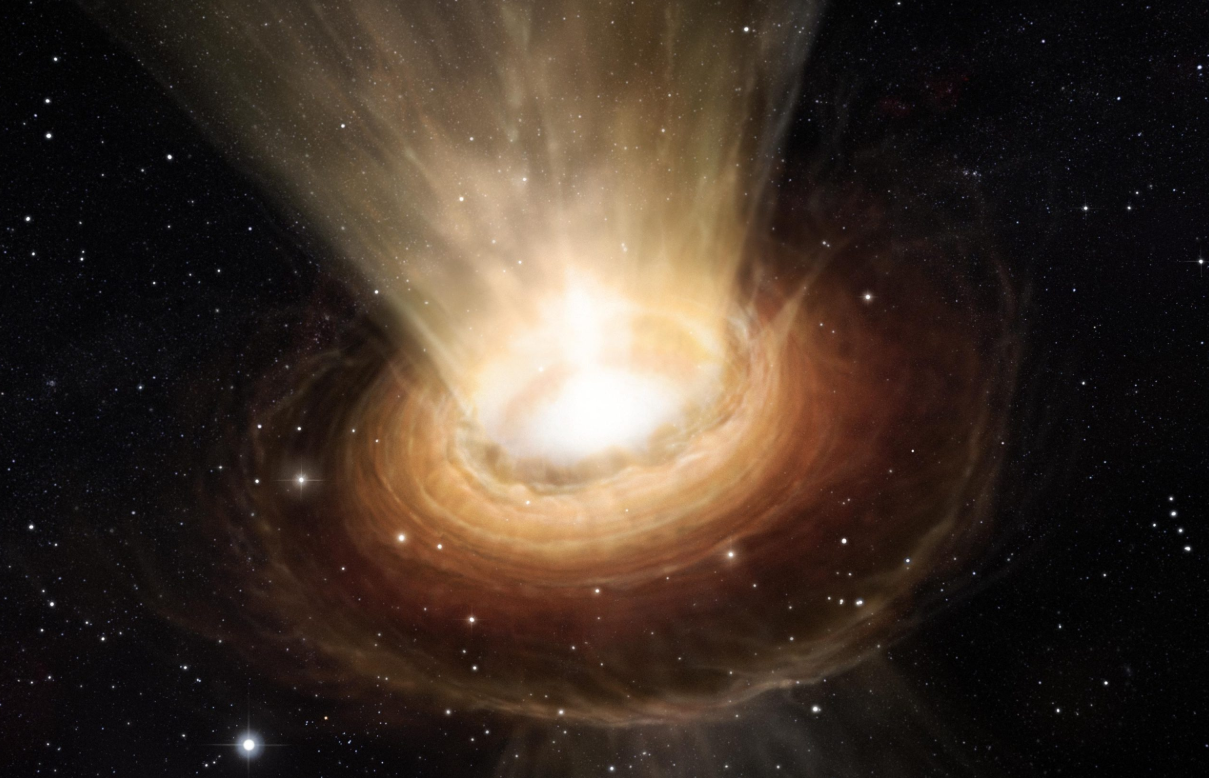 NGC 3783 Kara Deliğinde Şaşırtıcı Keşif: Işık Hızının Beşte Birinde Madde Fırlatımı