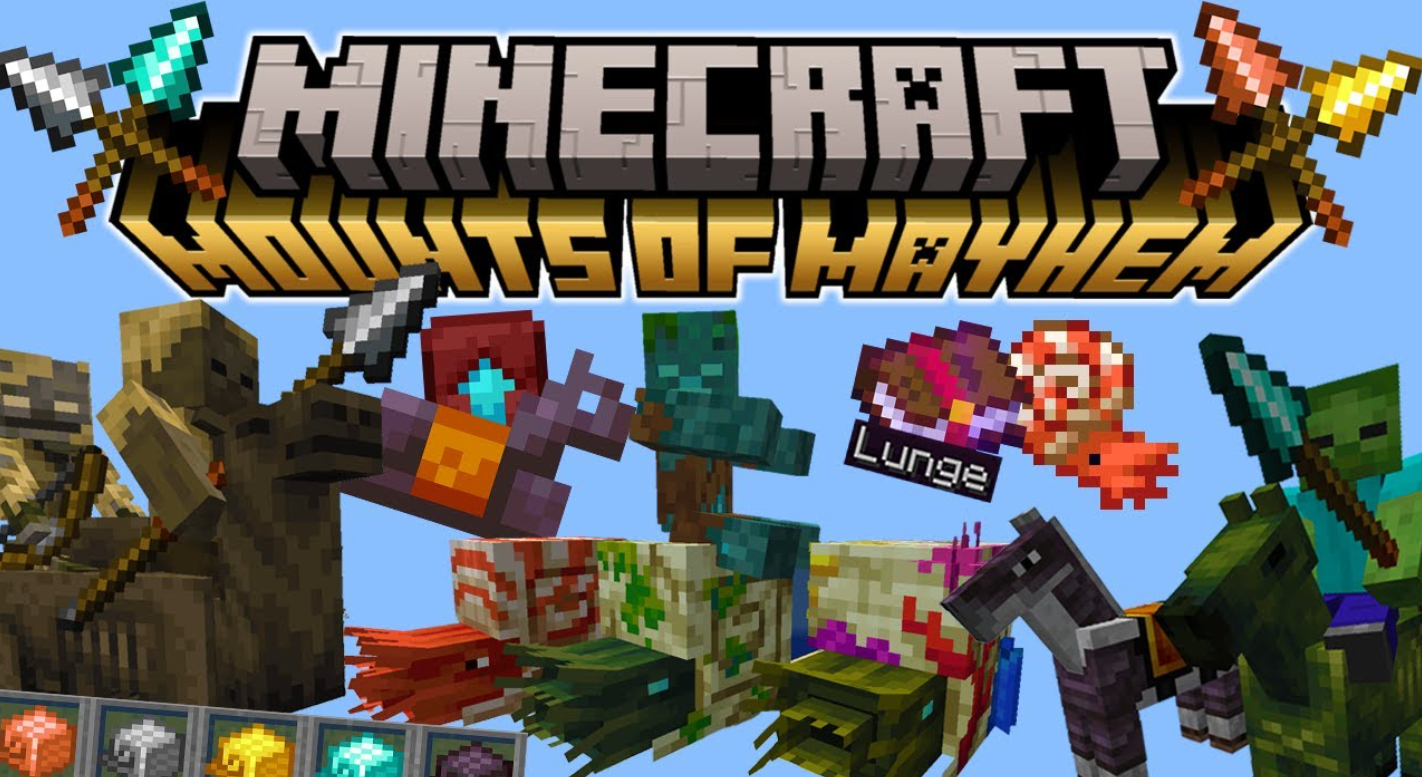 Ücretsiz Minecraft Güncellemesi Yayında: Mızraklar, Zombi Atlar ve Daha Fazlası