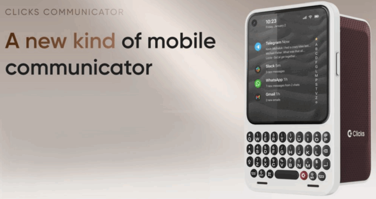CES 2026’da Tanıtıldı: Fiziksel Klavyeli Yeni Nesil Telefon Clicks Communicator