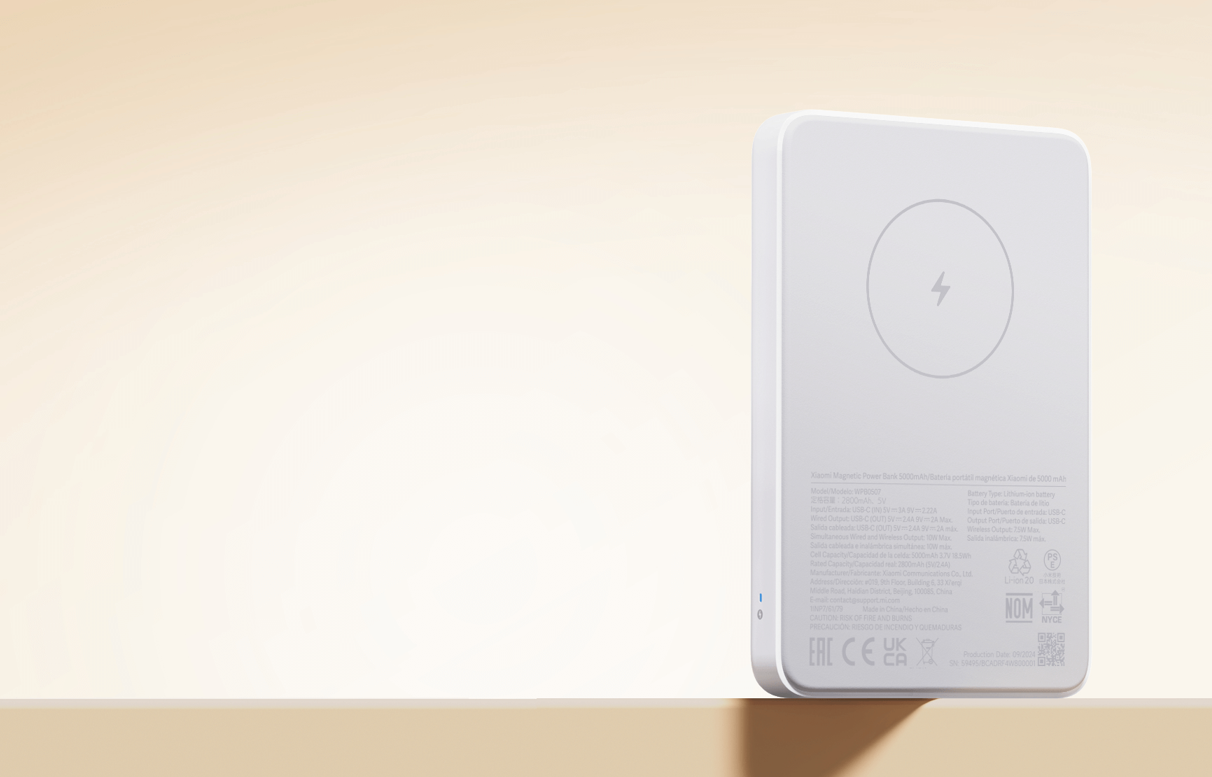 Xiaomi’den Ultra İnce MagSafe Powerbank