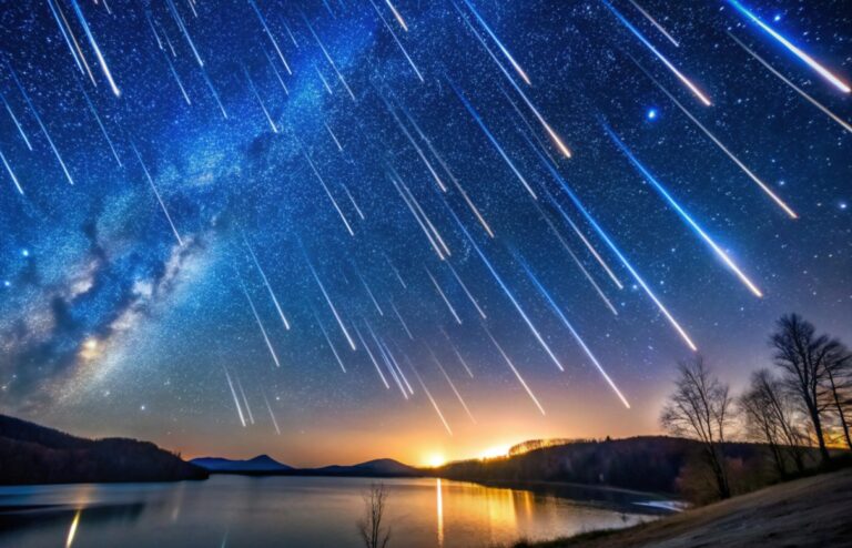 Nisan Geceleri Parlayacak: Lyrid ve Puppids Meteor Yağmurları Nisan’da Zirveye Ulaşıyor!