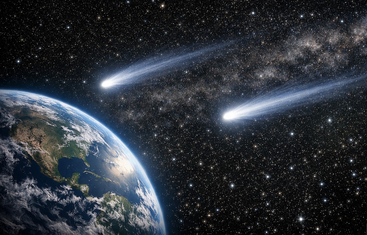 Uzayda İki Misafir: C/2026 A1 ve C/2025 R3 Dünya’ya Yaklaşıyor!