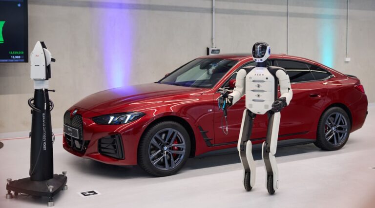BMW, Montaj Hattına İnsansı Robotları İndirdi