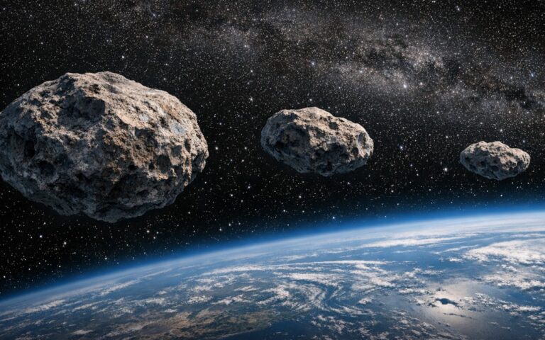 Üç Asteroid Birden Geçti, Dünya Rahat Bir Nefes Aldı