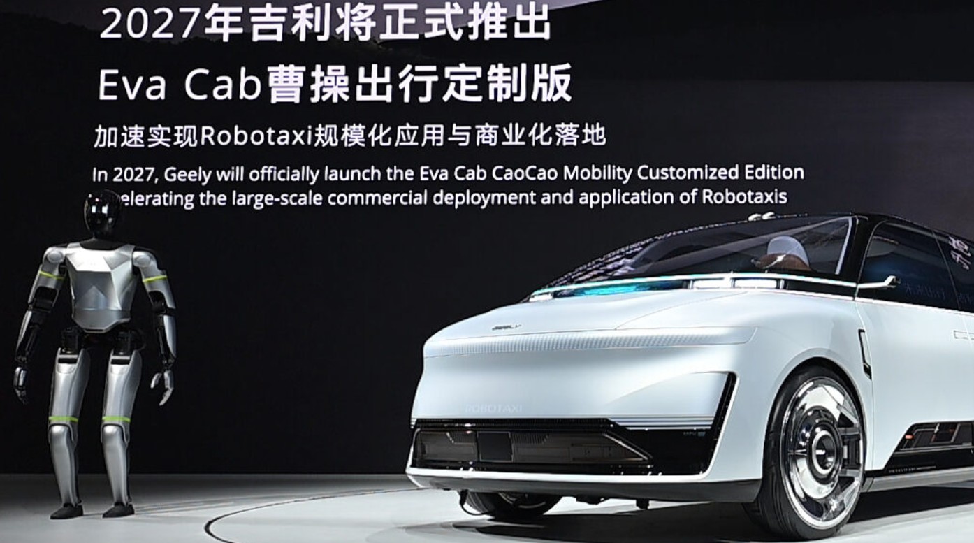 Geely’nin Caocao Mobility Hamlesi: 2030’a Kadar 100.000 Robotaksi