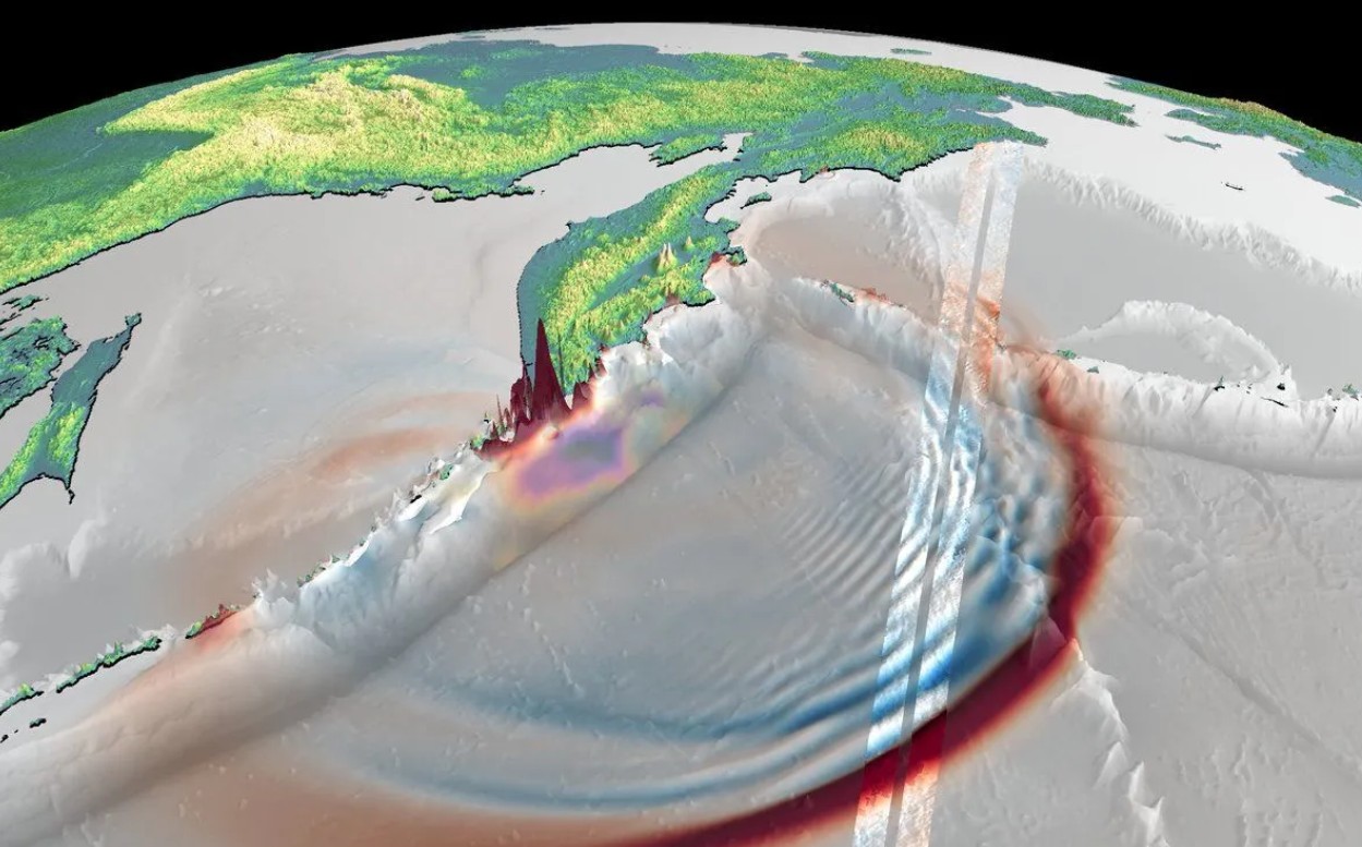 SWOT Uydusu İlk Kez Tsunamiyi Uzaydan Canlı İzledi