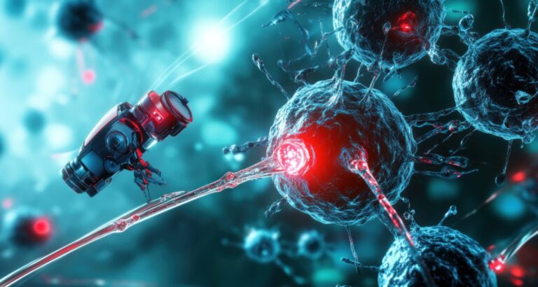 Saç Telinden 50 Kat Küçük Nanorobotlar Bakteri Avında