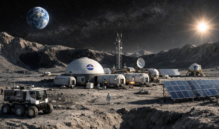 Ay’ın Güney Kutbunda Yeni Bir Çağ: NASA Üssü Geliyor