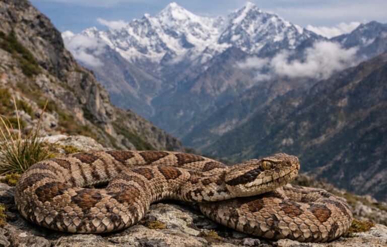 Genetik Analiz Şaşırttı: Himalaya Çukur Engerek Sanılandan Çok Daha Çeşitli