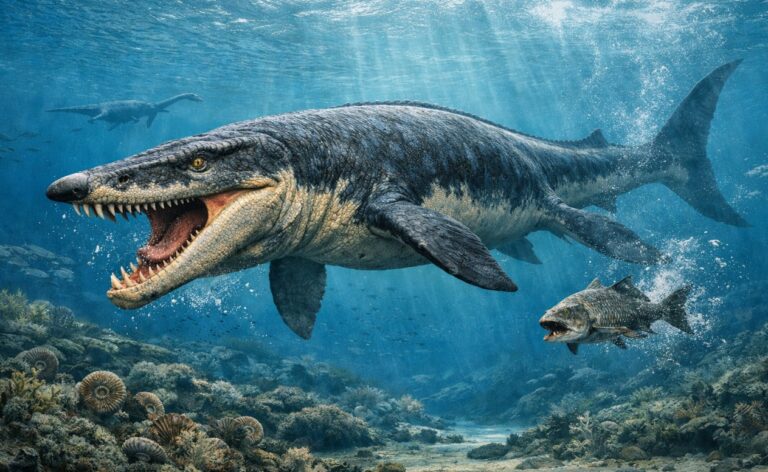 Tylosaurus rex: Antik Okyanusların “Deniz Tiranı”