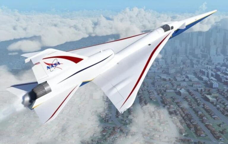 NASA’nın X-59’u Ses Duvarını Aşmaya Hazırlanıyor