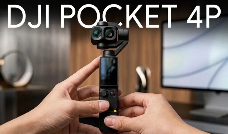 DJI Osmo Pocket 4P: 3K Dikey Video ile Sosyal Medya Devrimi