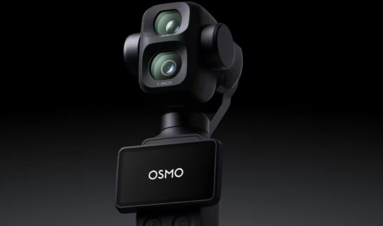 DJI Osmo Pocket 4P: Çift Kamera ve 3 Eksenli Gimbal