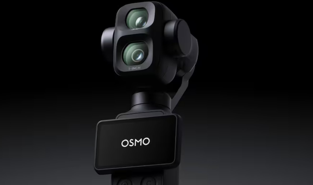 DJI Osmo Pocket 4P: Çift Kamera ve 3 Eksenli Gimbal