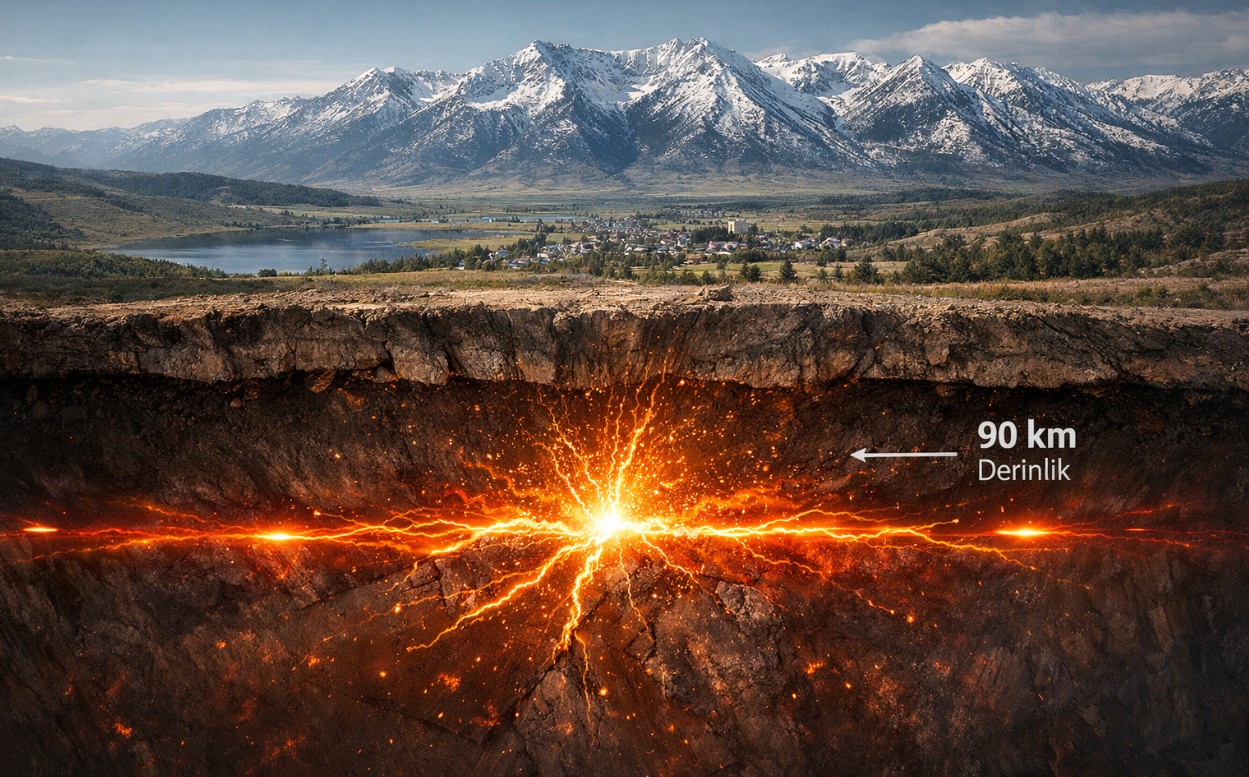 Utah’ın Altında 90 Km Derinlikte: “İmkansız” Deprem Gerçek Oldu