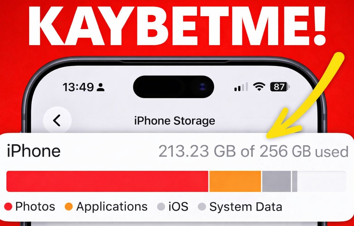Fotoğraflarınızı Kaybetmeden iPhone Depolama Alanını Boşaltmanın En Hızlı Yolu