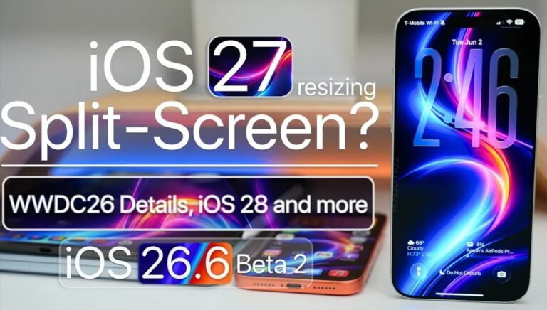 Büyük Apple Sızıntıları: iOS 27 Bölünmüş Görünüm ve iPhone 18 Pro Detayları