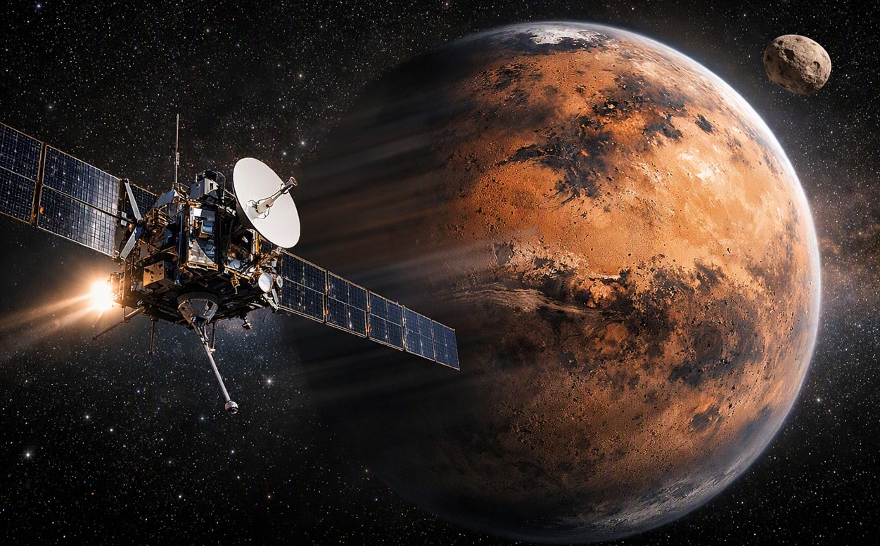 NASA Psyche Görevi: Mars’tan Muhteşem Uçuş