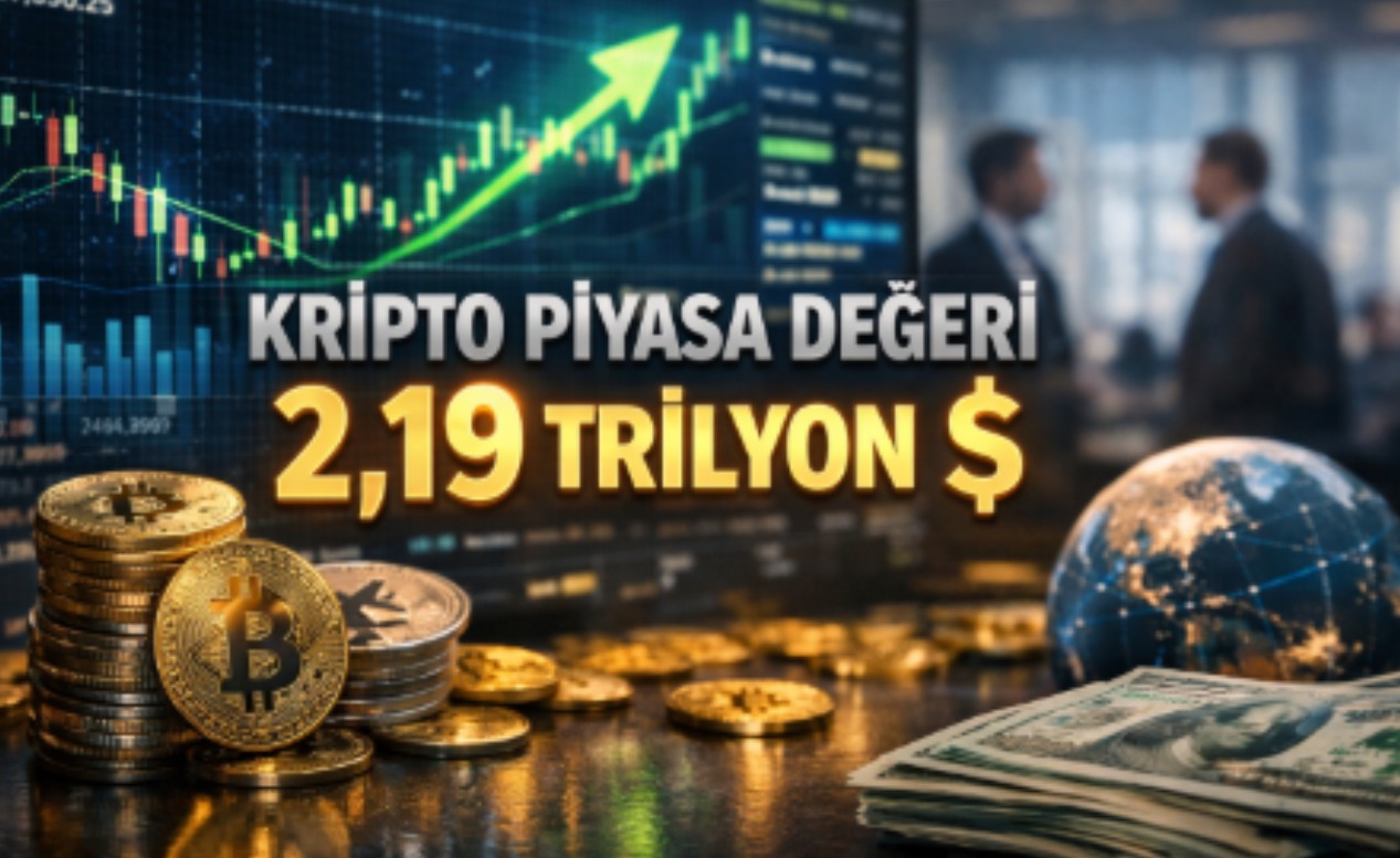 Kripto Piyasa Değeri 2,19 Trilyon Dolara Ulaştı: Kurumsal İlgi Artıyor