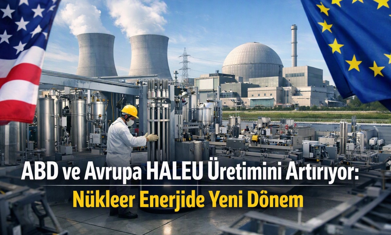 ABD ve Avrupa HALEU Üretimini Artırıyor: Nükleer Enerjide Yeni Dönem