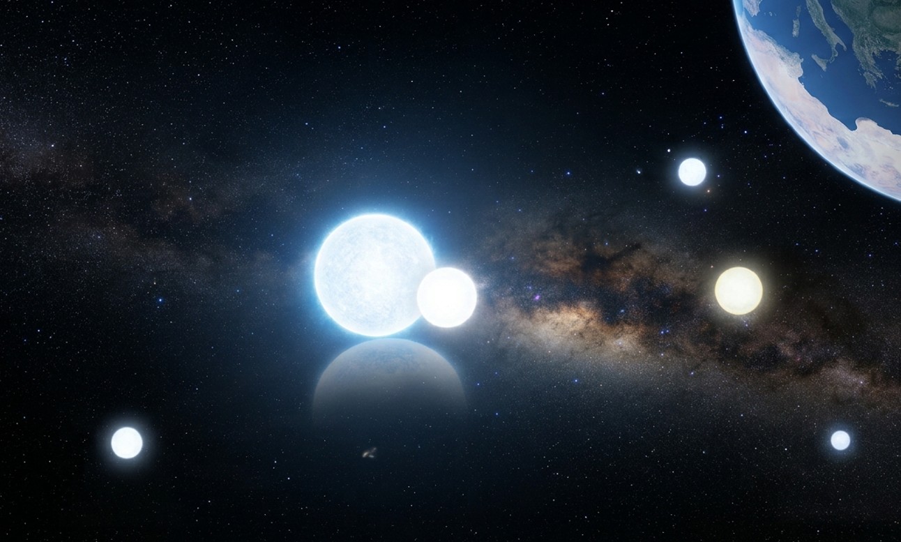 Hubble, Dünya’ya Yakın Gizli Beyaz Cüce Yıldızları Ortaya Çıkardı