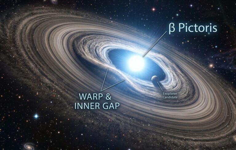 Dünya’dan Görülen En Zayıf Gezegen: β Pictoris d