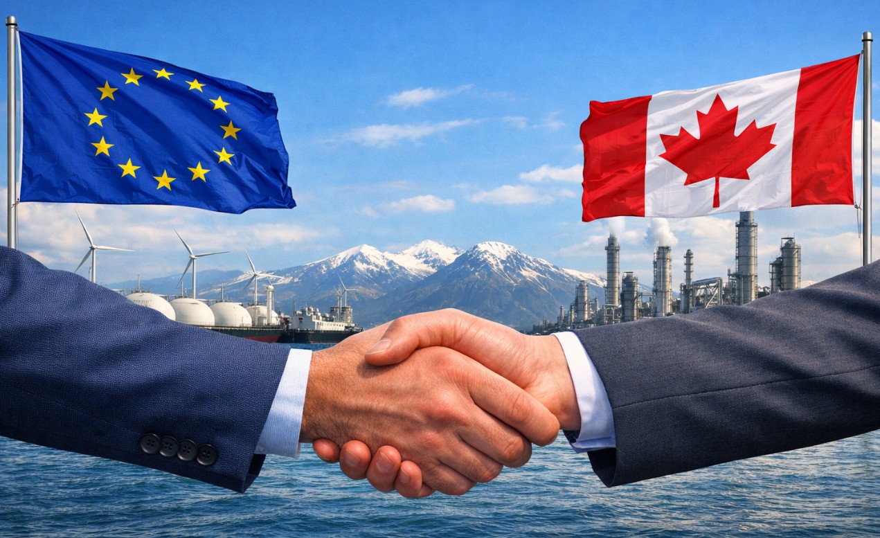 Transatlantik Enerji Ortaklığı: AB ve Kanada Güçlerini Birleştiriyor