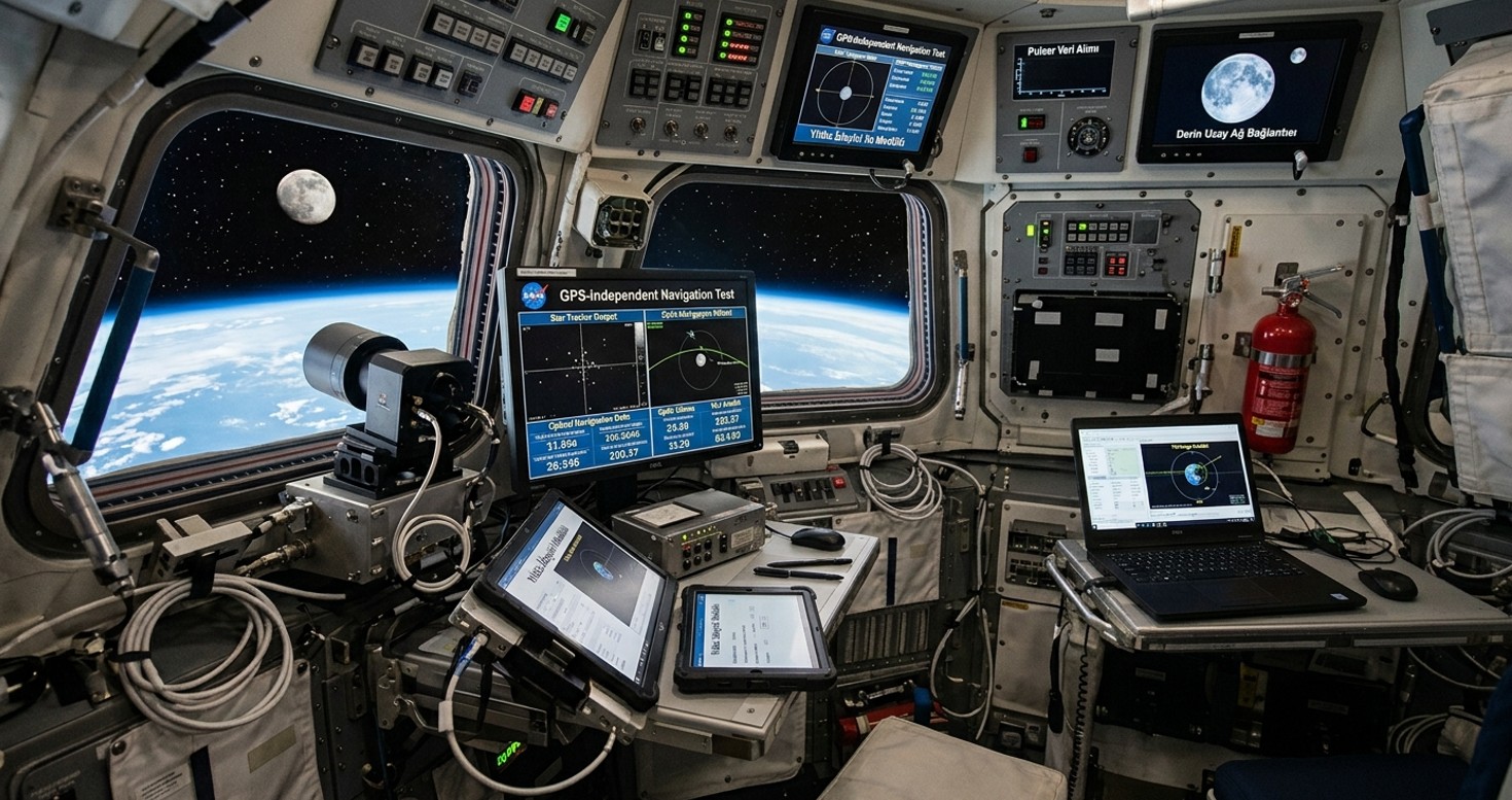 NASA, GPS Olmadan Uzayda Navigasyonu Test Etti