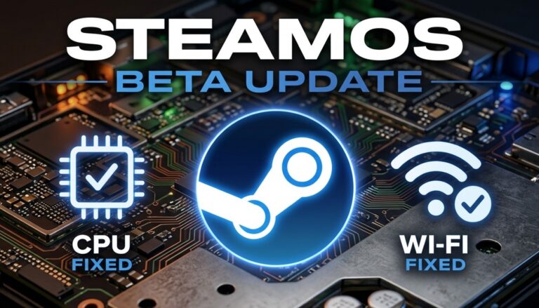 SteamOS Beta Güncellemesi: CPU ve Wi-Fi Sorunlarına Çözüm