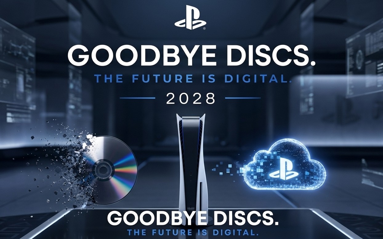 PlayStation Fiziksel Disklere Veda Ediyor: 2028’de Tam Dijital Dönem
