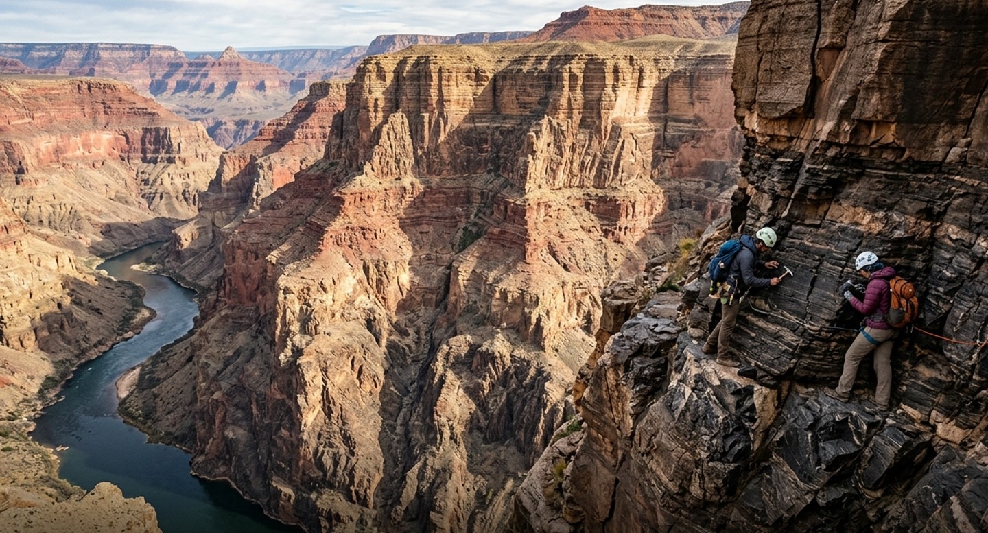 Grand Canyon’un En Eski Kayaları Antik Uçurumla Ortaya Çıktı