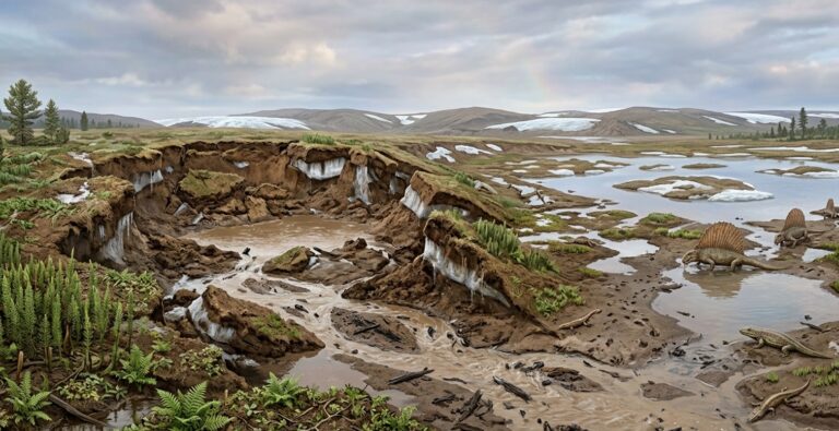 304 Milyon Yıl Önce Eriyen Permafrost, Küresel Sıcaklığı 7°C’den Fazla Artırdı