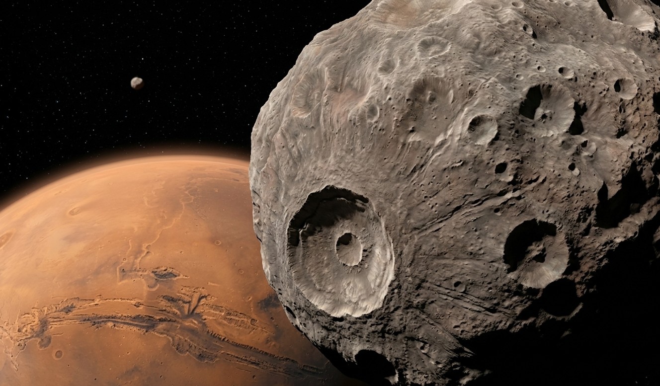 Mars’ın Mahvolmuş Ay'ı Phobos: Gizemli İç Yapının Sırları