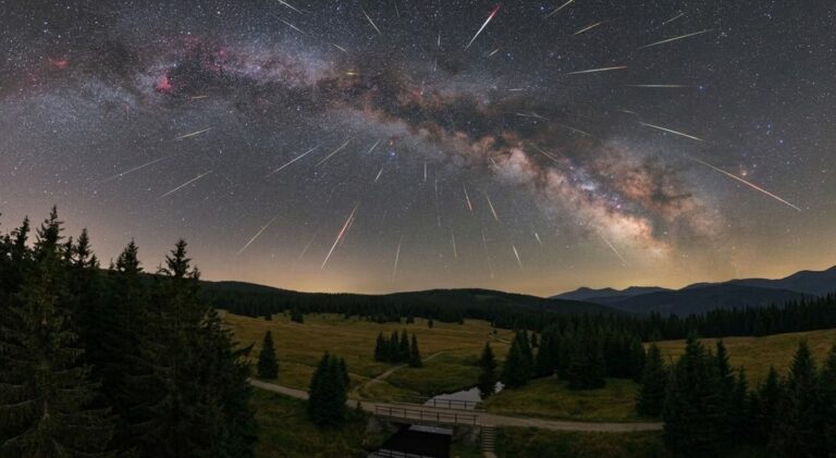 Perseid Meteor Yağmuru ve İspanya’daki Altın Korona Tutulması