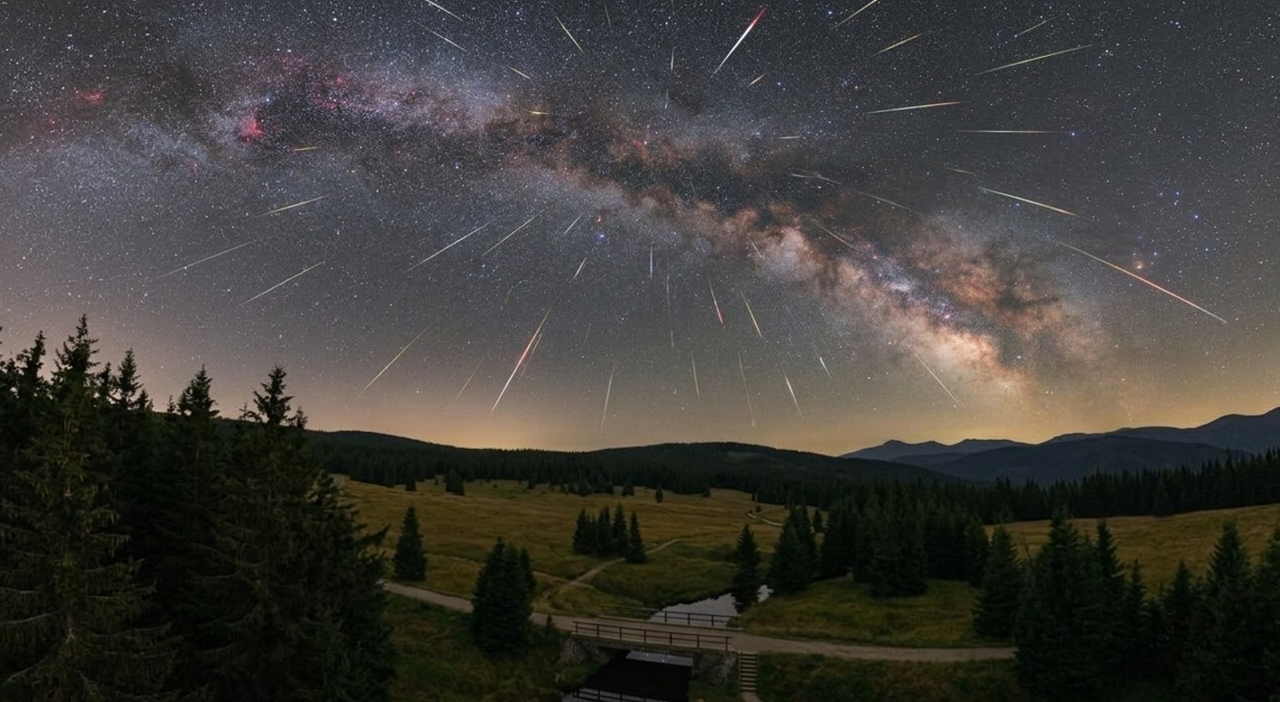 Perseid Meteor Yağmuru ve İspanya’daki Altın Korona Tutulması
