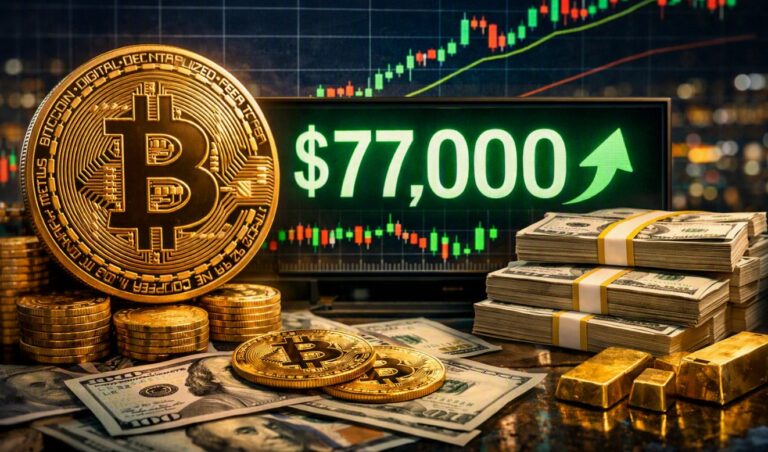 Bitcoin Düzenleyici Umutlarla 77 Bin Doların Üzerinde