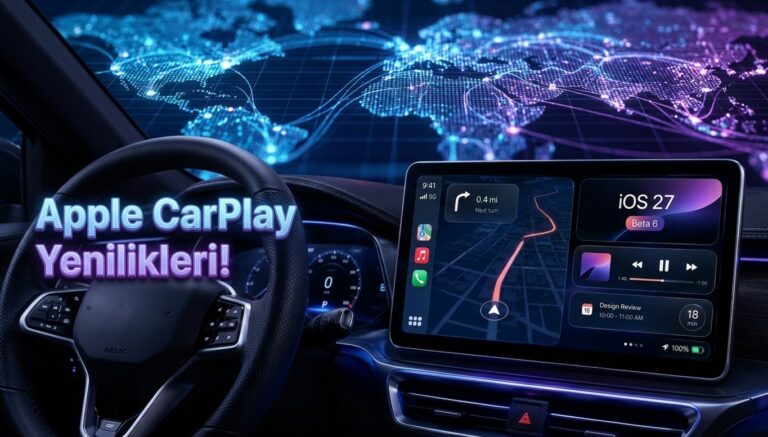 Apple CarPlay, iOS 27 Beta 6 ile Yenileniyor