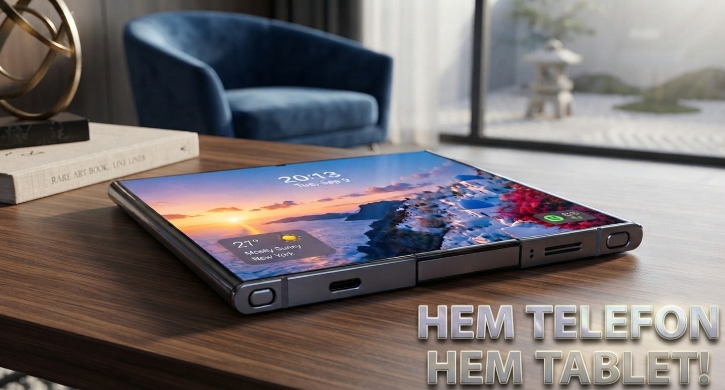 Katlanabilirin Ötesi: Galaxy Z Roll ile Hem Telefon Hem Tablet Deneyimi